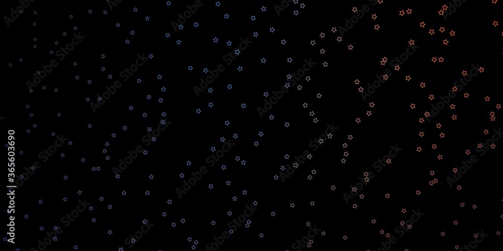 Dark Blue, Red vector background with small and big stars. Colorful illustration in abstract style with gradient stars. Pattern for websites, landing pages. Dark Blue, Red vector background with small and big stars. Colorful illustration in abstract style with gradient stars. Pattern for websites, landing pages.