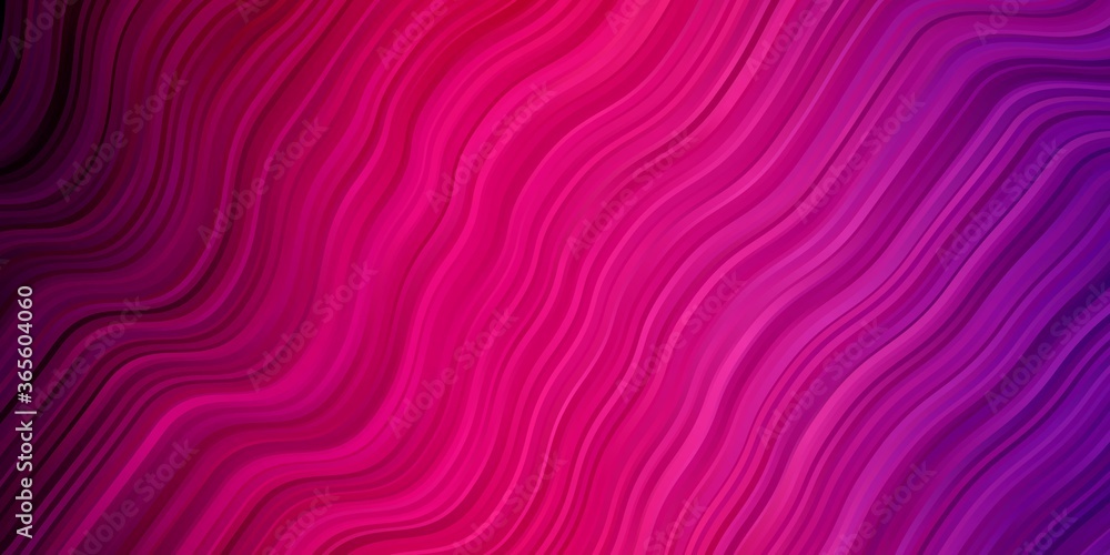 Light Purple, Pink vector layout with circular arc. Colorful illustration, which consists of curves. Pattern for websites, landing pages. Light Purple, Pink vector layout with circular arc. Colorful illustration, which consists of curves. Pattern for websites, landing pages.