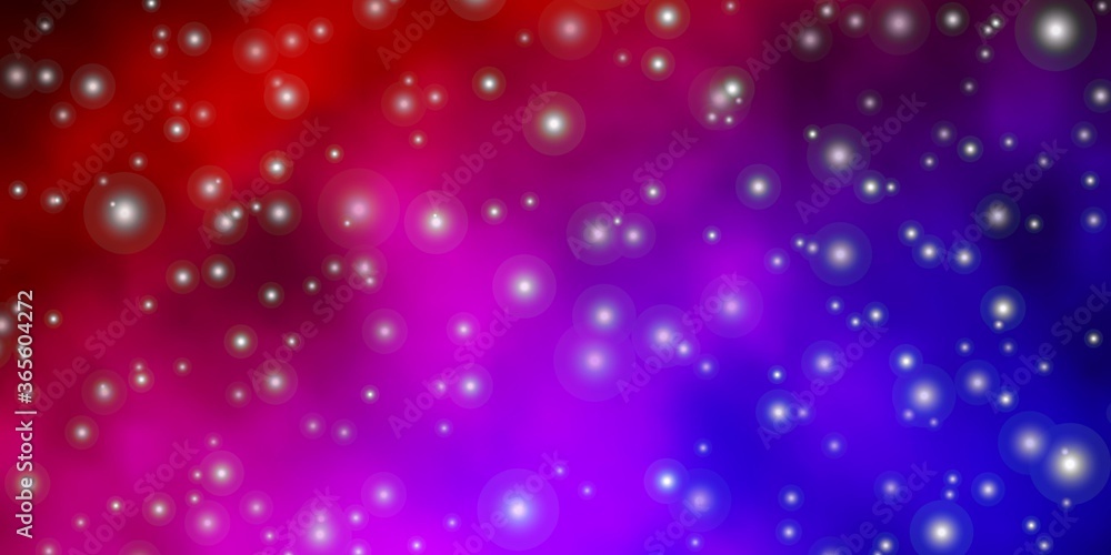 Dark Blue, Red vector template with neon stars. Decorative illustration with stars on abstract template. Pattern for wrapping gifts. Dark Blue, Red vector template with neon stars. Decorative illustration with stars on abstract template. Pattern for wrapping gifts.