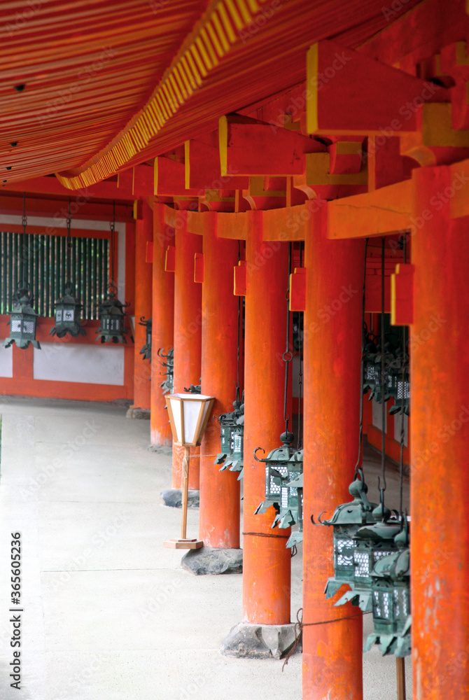 The Kasuga-Taisha Shrine or Kasuga Grand Shrine in Nara, Kansai, Japan. The Kasuga-Taisha Shrine or Kasuga Grand Shrine in Nara, Kansai, Japan.