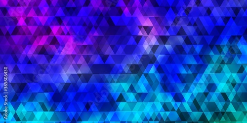 Light Multicolor vector texture with lines  triangles.