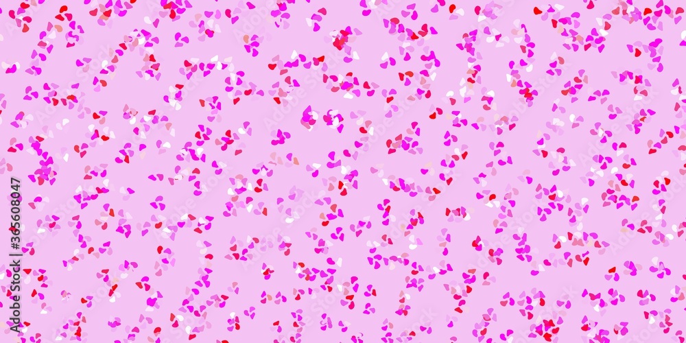 Light pink vector backdrop with chaotic shapes. Light pink vector backdrop with chaotic shapes.