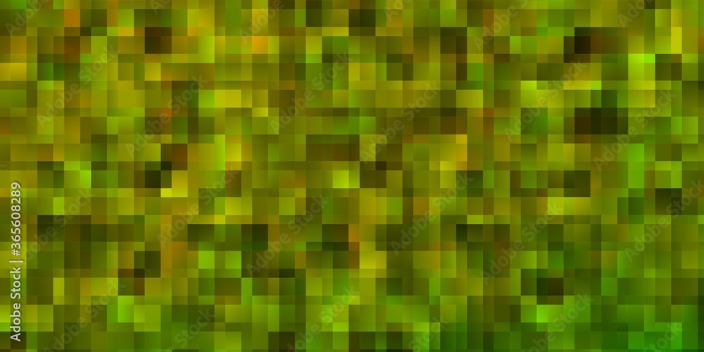 Light Green, Yellow vector background with rectangles. Light Green, Yellow vector background with rectangles.