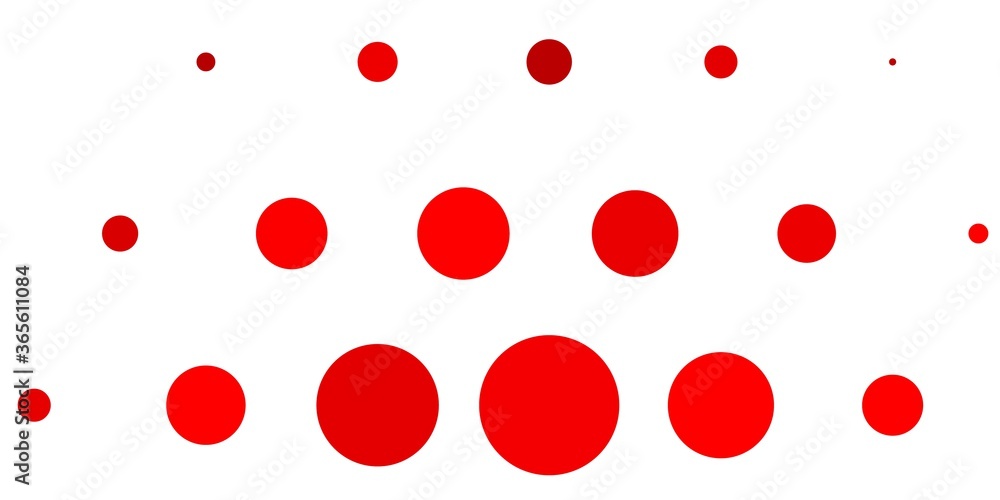 Light Red vector texture with disks. Illustration with set of shining colorful abstract spheres. Design for posters, banners. Light Red vector texture with disks. Illustration with set of shining colorful abstract spheres. Design for posters, banners.
