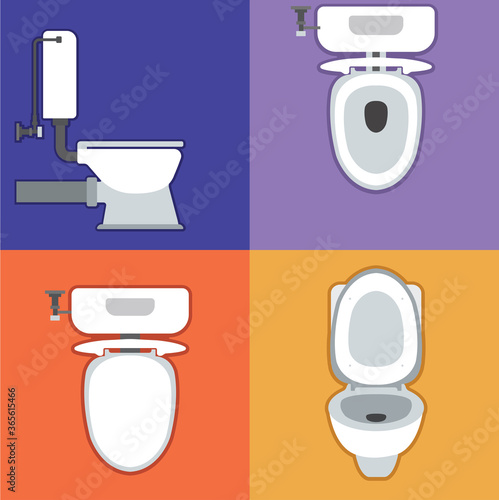  Toilet, wc icons