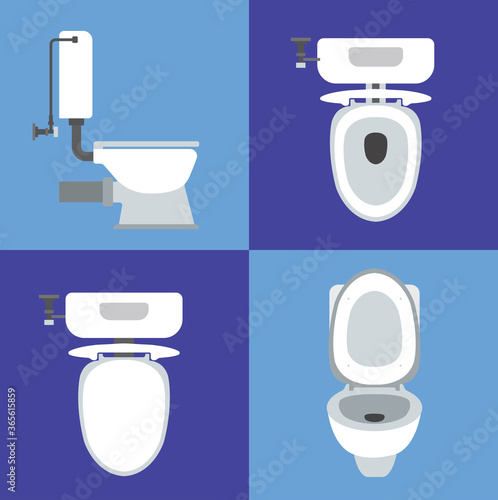  Toilet, wc icons