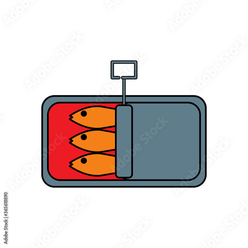 sardines vector design template illustration