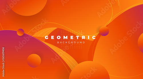 Trendy simple fluid color gradient abstract background with dynamic wave line effect. Vector Illustration For Wallpaper, Banner, Background, Card, Book Illustration, landing pag
