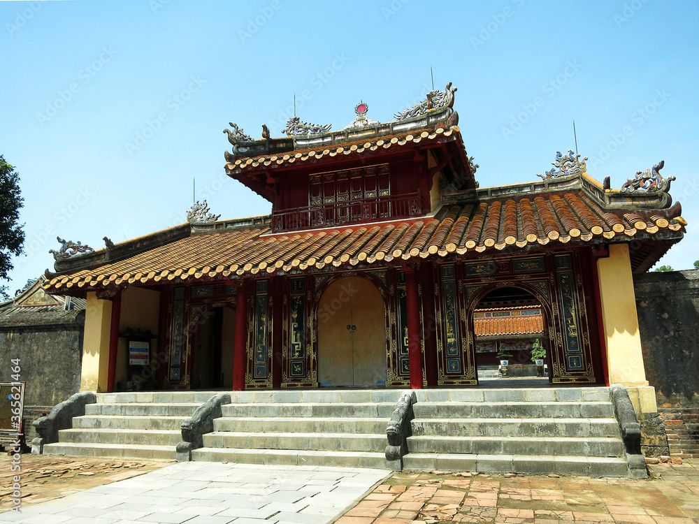 The Imperial Tomb of Emperor Minh Mang in Hue, VIETNAM The Imperial Tomb of Emperor Minh Mang in Hue, VIETNAM