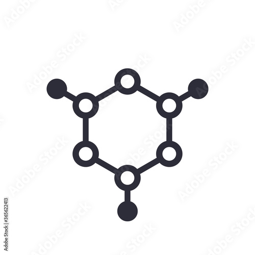 molecule vector illustration