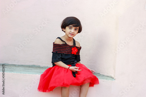 Cute Indian / asian child girl