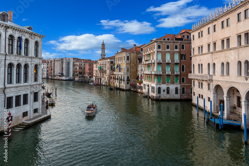 View over Canale Grande in Venice during daytime