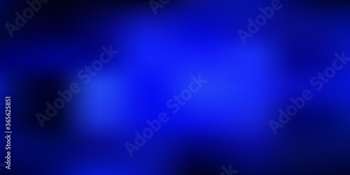 Dark blue vector blurred layout.