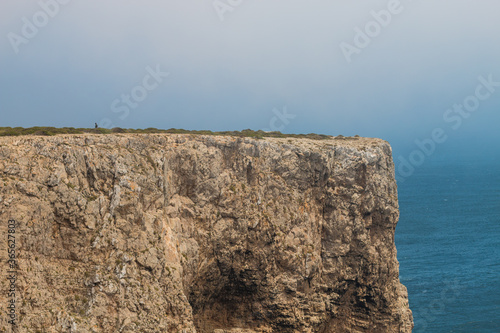 Cape St. Vincent is a headland in the municipality of Vila do Bispo, in the Algarve, southern Portugal. It is the southwester nmost point of Portugal and of mainland Europe.
