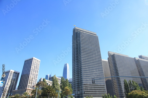 Modern Skyline of San Francisco  California