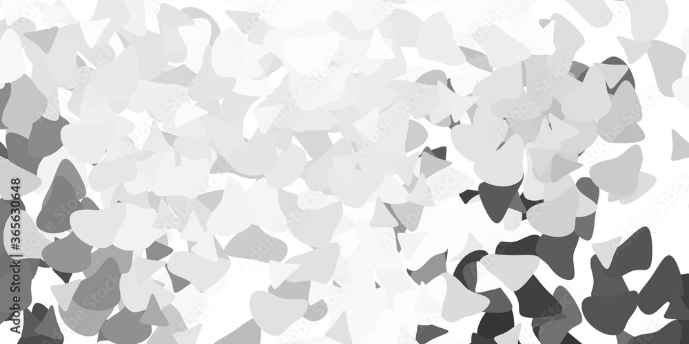Light gray vector template with abstract forms. Light gray vector template with abstract forms.