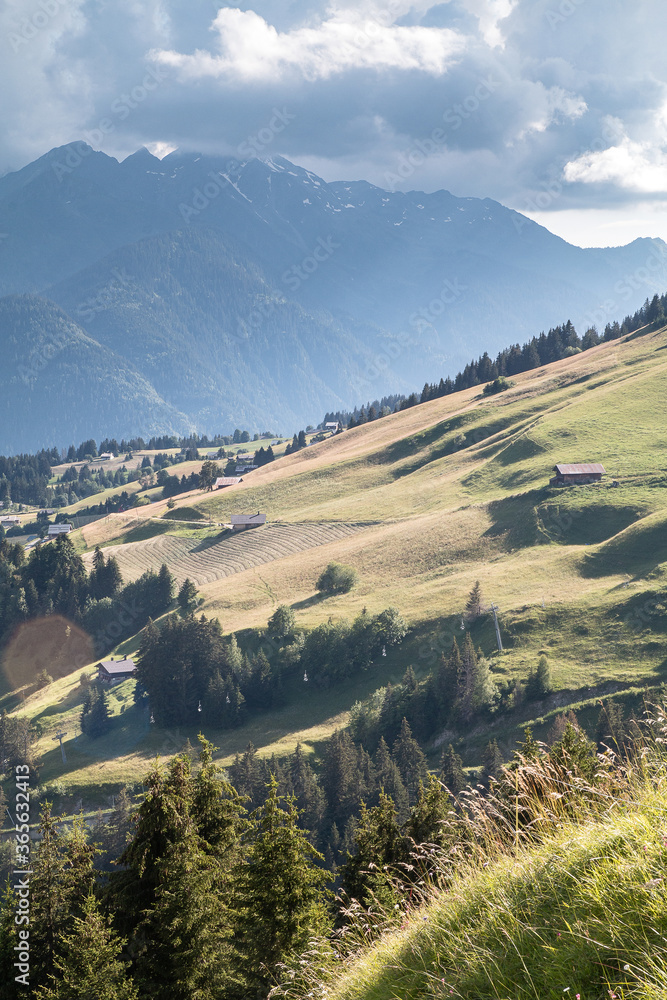 Obraz premium Paysages du Beaufortain