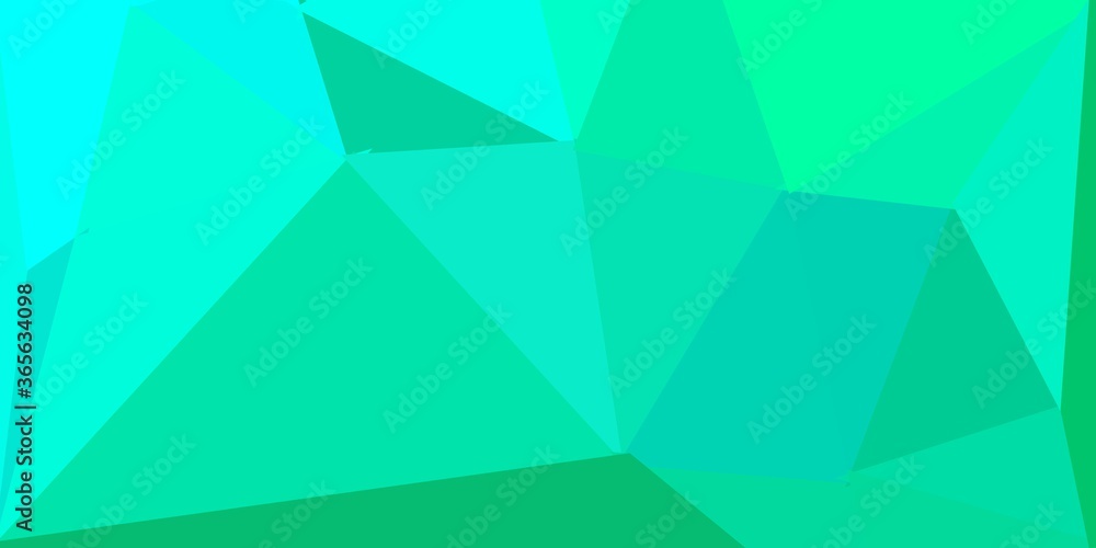 Light green vector triangle mosaic pattern. Light green vector triangle mosaic pattern.