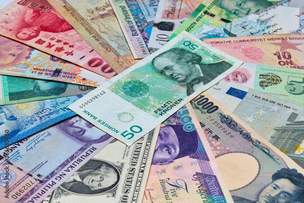 Norwegian Krone with other world currencies. Norwegian Krone with other world currencies.