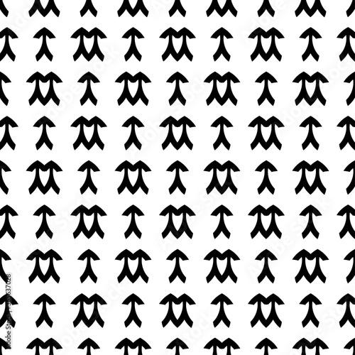 seamless pattern with arrows. simple geometrical illustration.