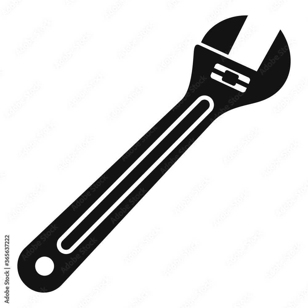 Car adjustable key icon. Simple illustration of car adjustable key vector icon for web design isolated on white background Car adjustable key icon. Simple illustration of car adjustable key vector icon for web design isolated on white background