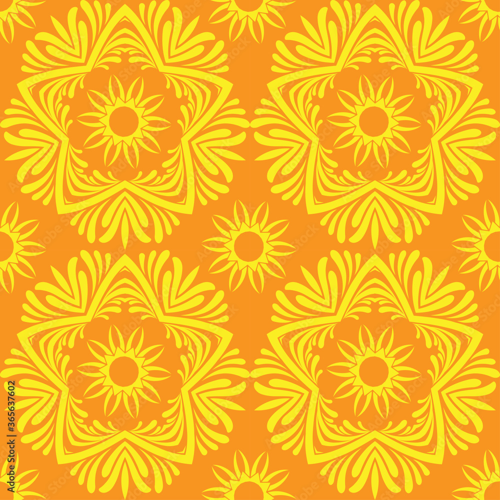 ornate decorative seamless in round pattern with damask and arabesque elements. traditional ornate. ornate decorative seamless in round pattern with damask and arabesque elements. traditional ornate.