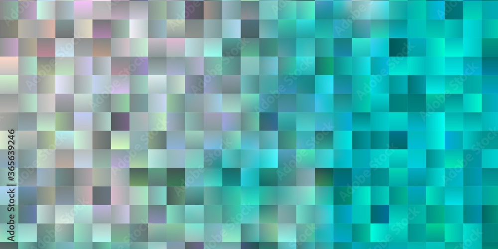 Light BLUE vector texture in rectangular style. Light BLUE vector texture in rectangular style.