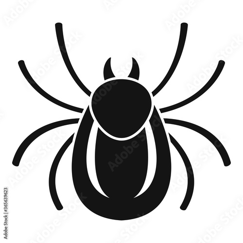 Forest bug icon. Simple illustration of forest bug vector icon for web design isolated on white background