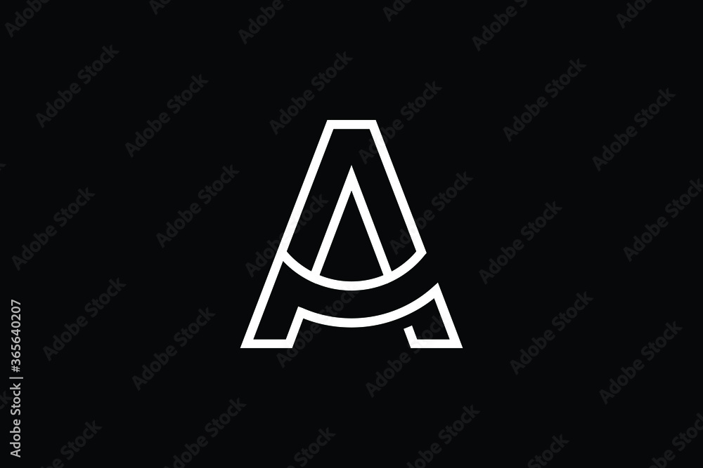 Minimal Innovative Initial AP logo PA logo. Letter AA creative elegant Monogram. Premium Business logo icon. White color on black background Minimal Innovative Initial AP logo PA logo. Letter AA creative elegant Monogram. Premium Business logo icon. White color on black background