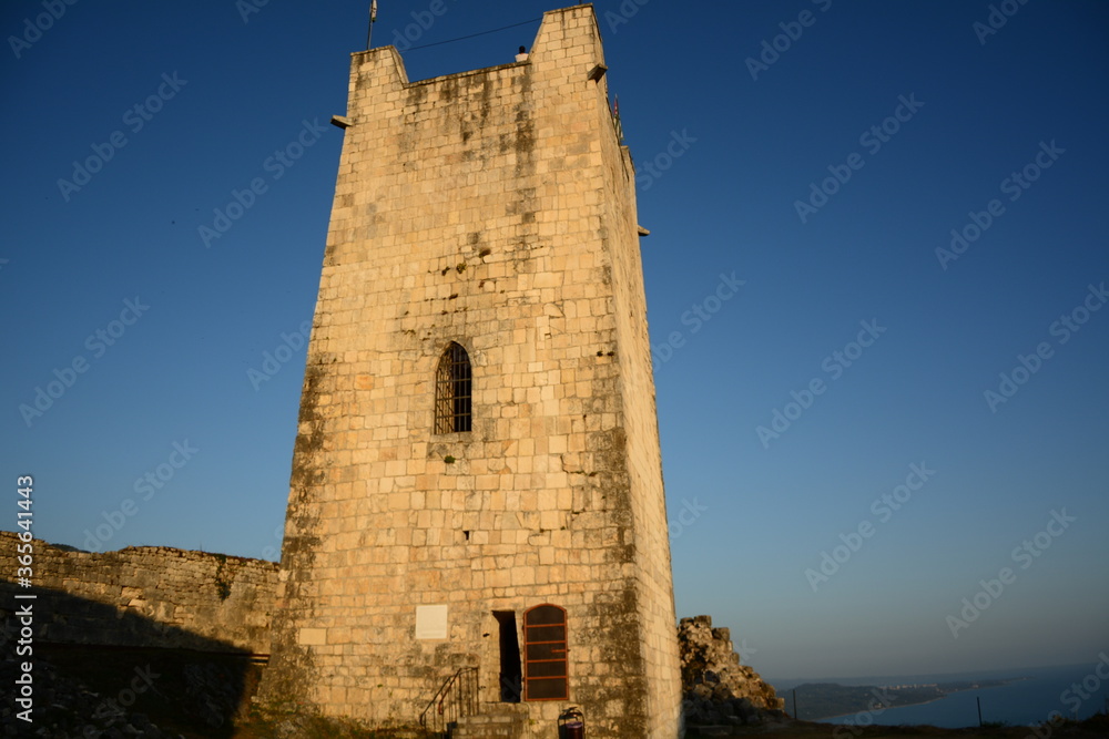 the tower of the castle