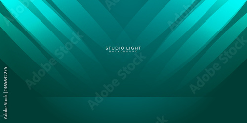 Luxury green abstract background. Christmas Valentines layout design,studio,room. Business report with smooth circle gradient color. Vector illustration