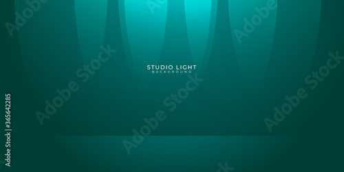 Luxury green abstract background. Christmas Valentines layout design,studio,room. Business report with smooth circle gradient color. Vector illustration