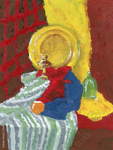Konstfotografi Abstract colorful still life