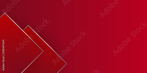 Abstract red and gold geometric background