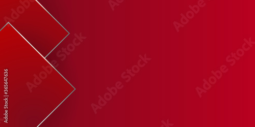 Abstract red and gold geometric background