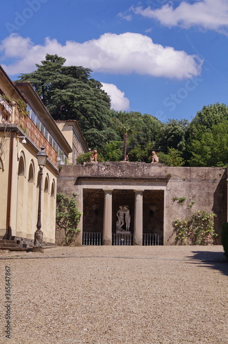 Grotto of Adam and Eve in the Boboli Gardens in Florence, Tuscany, Italy photo