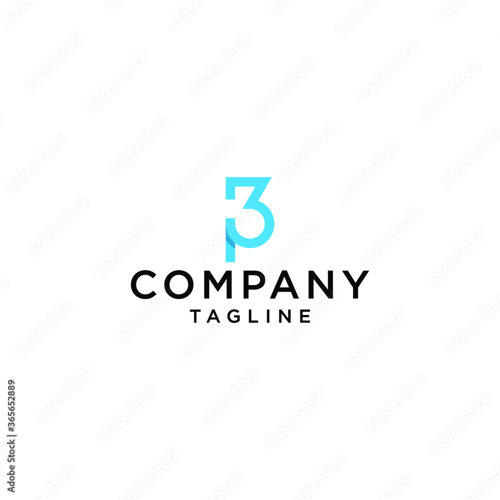 a monogram 3 and P logo simple, elegant, sophisticated, luxuary to convey the Business & Consulting. a monogram 3 and P logo simple, elegant, sophisticated, luxuary to convey the Business & Consulting.