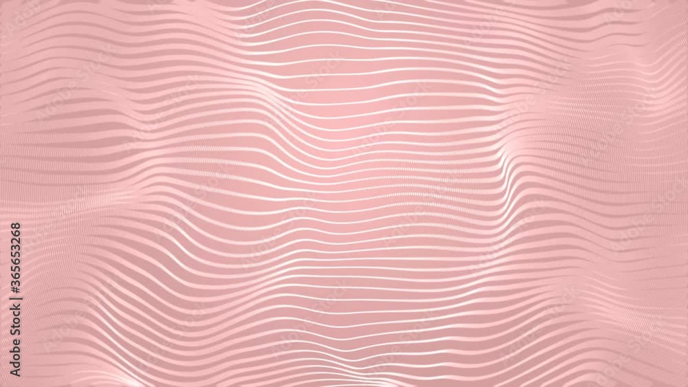 White lines rippling on a pink background. Looping animation. White lines rippling on a pink background. Looping animation.