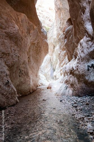 Saklikent national park canyon In Mugla Turkey