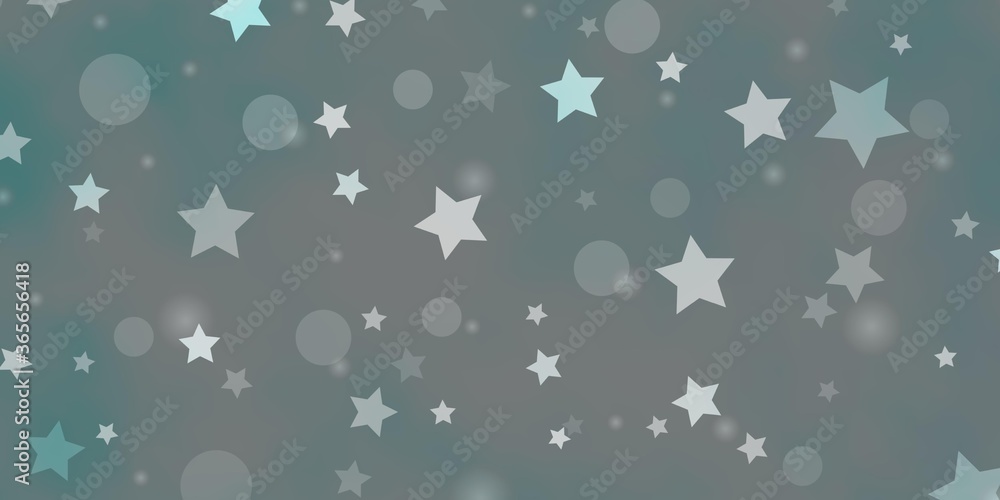 Light BLUE vector background with circles, stars. Abstract illustration with colorful spots, stars. Pattern for trendy fabric, wallpapers. Light BLUE vector background with circles, stars. Abstract illustration with colorful spots, stars. Pattern for trendy fabric, wallpapers.