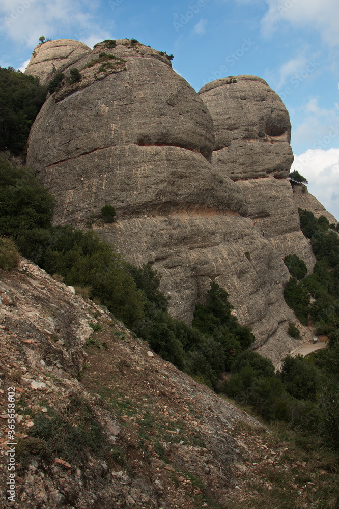 Landscape at the hiking track to Ermita de Sant Joan over Santa Maria de Montserrat Abbey, Catalonia, Spain, Europe
Landscape at the hiking track to Ermita de Sant Joan over Santa Maria de Montserrat Abbey, Catalonia, Spain, Europe