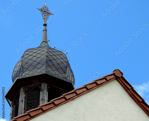wybudowany w 1913 roku kosciol katolicki pod wezwaniem najswietszego serca pana jezusa w miescie orzysz wojewodztwo warminsko mazurskie w polsce