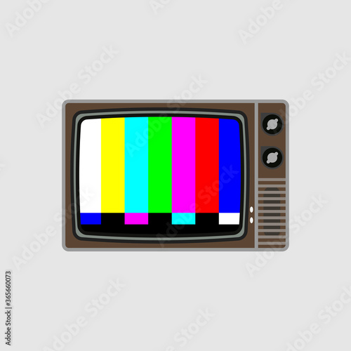 Tv icon. No signal symbol modern, simple, vector, icon for website design, mobile app, ui. Vector Illustration