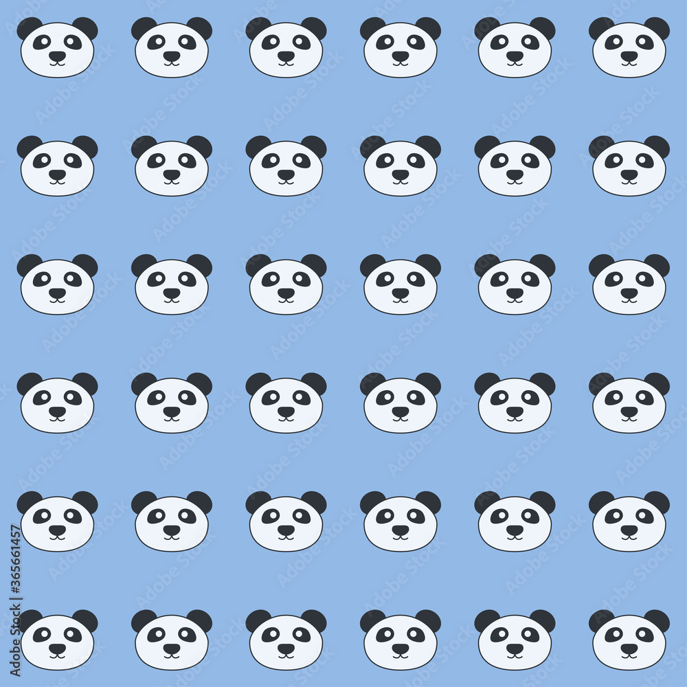 Panda Seamless Pattern
