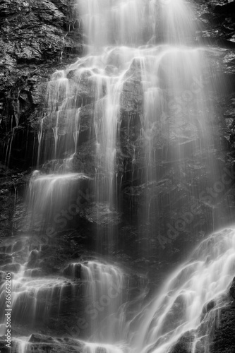 Scorus waterfall  Valcea county  Romania