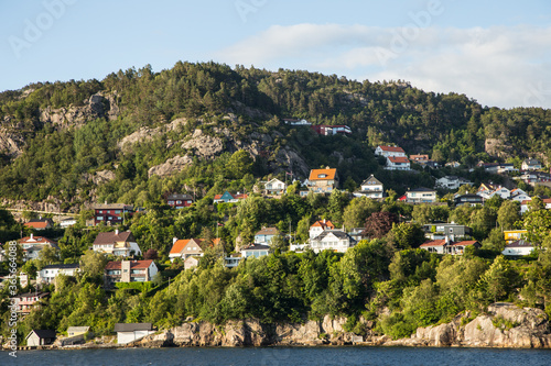 housing over the fjord hill #2