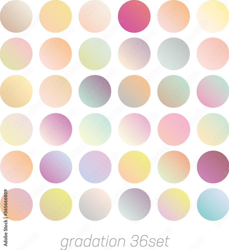 gradation set gradation set