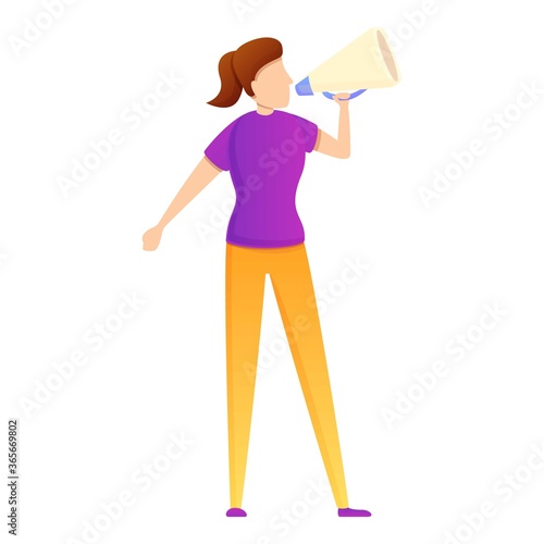 Hiring headhunter icon. Cartoon of hiring headhunter vector icon for web design isolated on white background