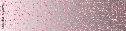 Soft Pink color Abstract color Low-Polygones Generative Art background illustration