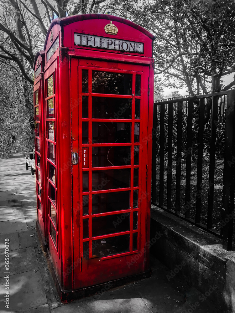 london telephone box classic red black England london telephone box classic red black England